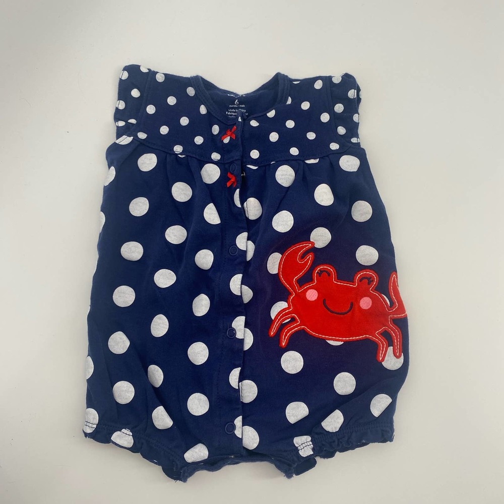 Carter’s 6 Month Red, White and Blue Romper